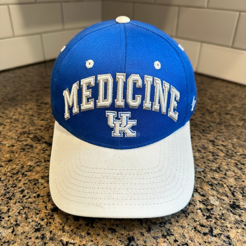 Kentucky Wildcats Hat Zephyr Snapback College of Medicine UK Blue White